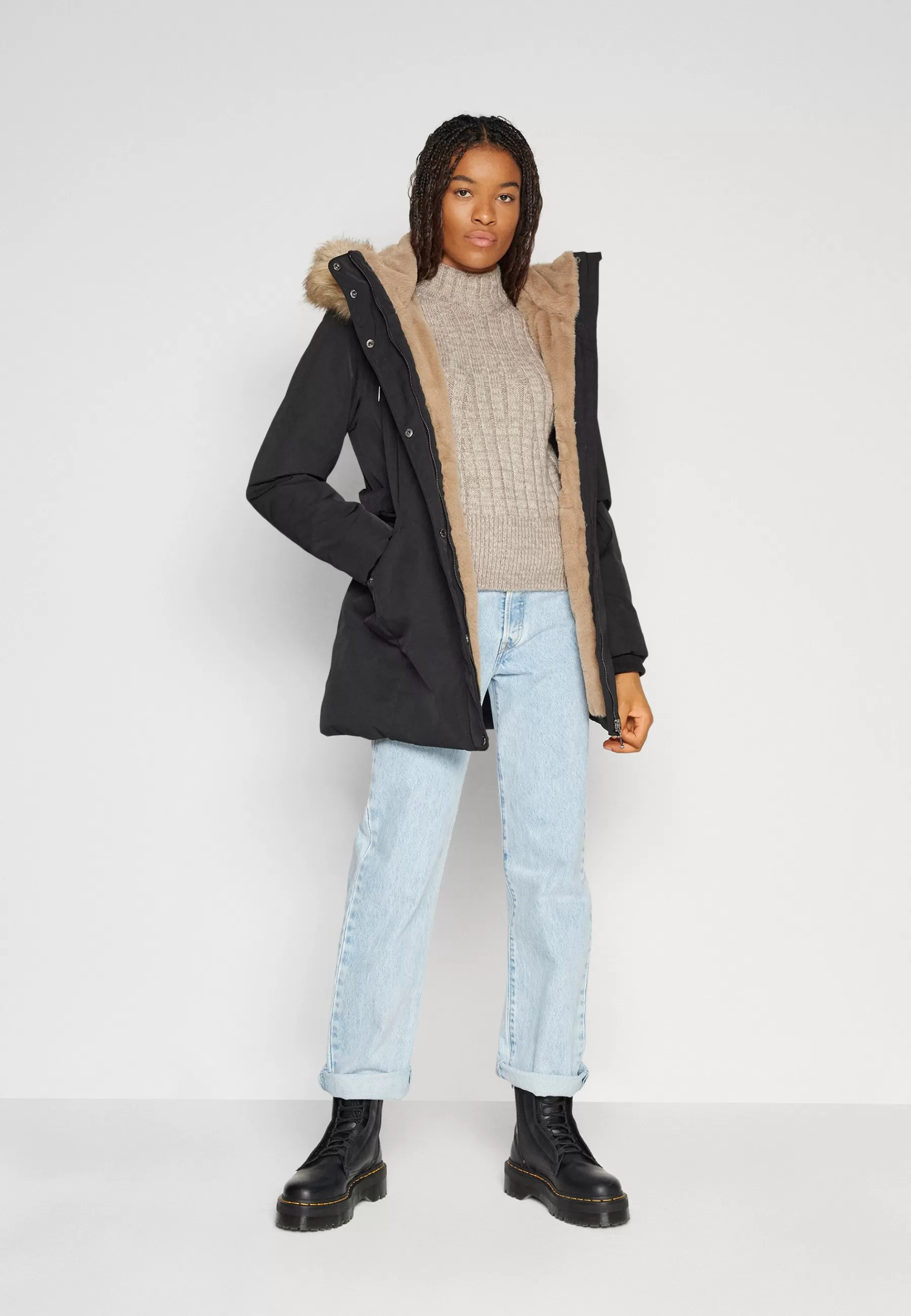 Discount Onlnewpriska Jacket - Cappotto Invernale Donna Parka