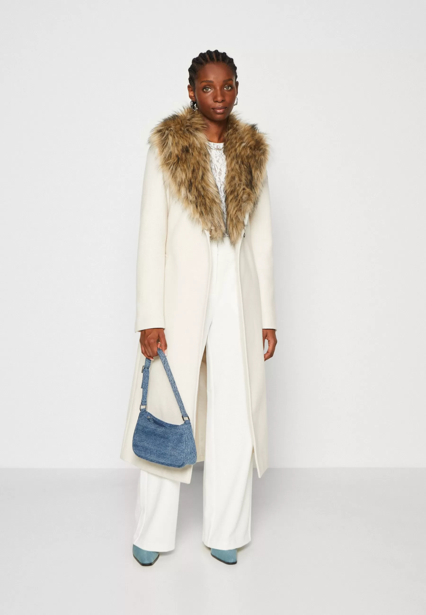 New Onlolivia Long Wrap Coat - Cappotto Classico Donna Classici
