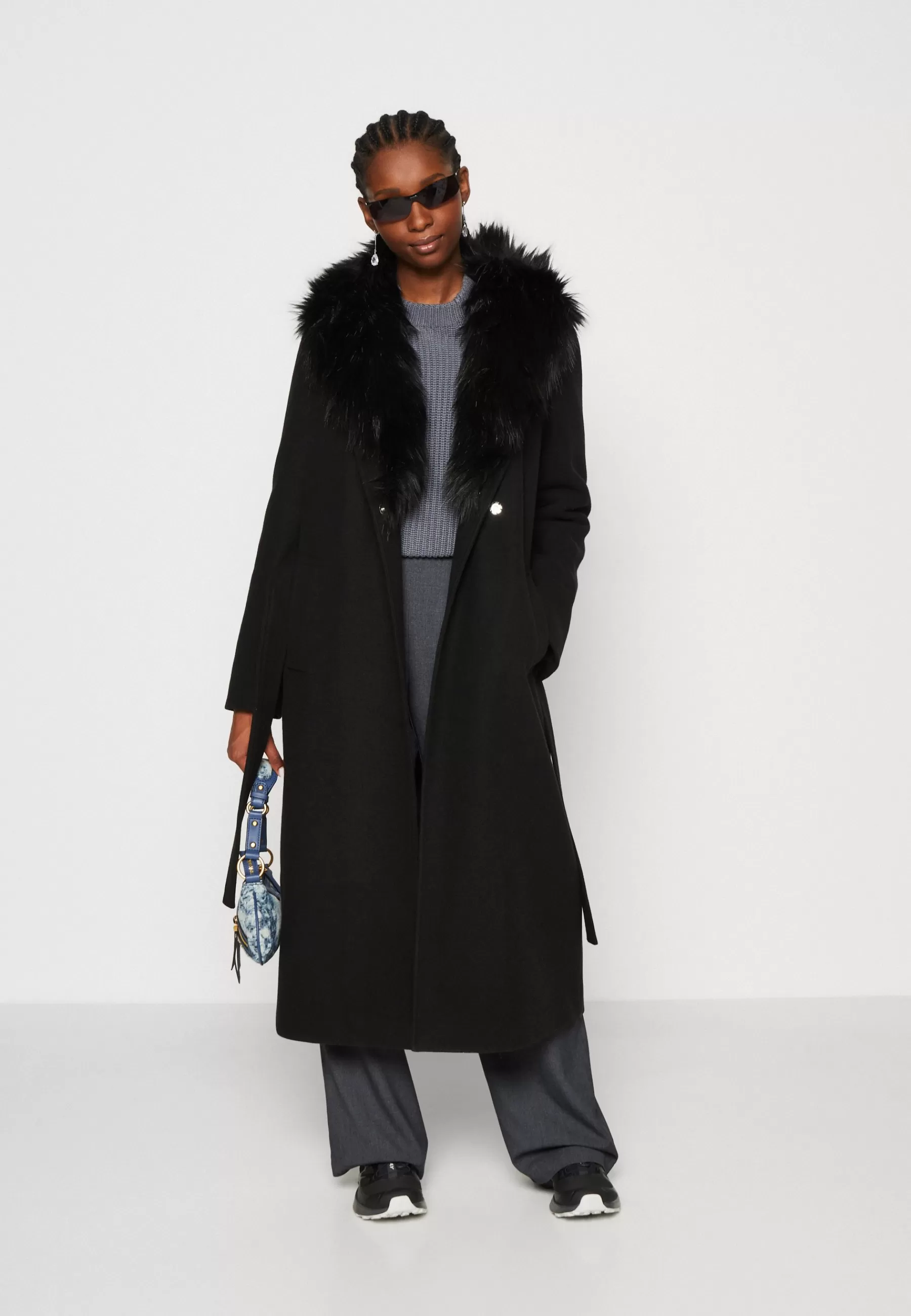 Best Sale Onlolivia Long Wrap Coat - Cappotto Classico Donna Classici