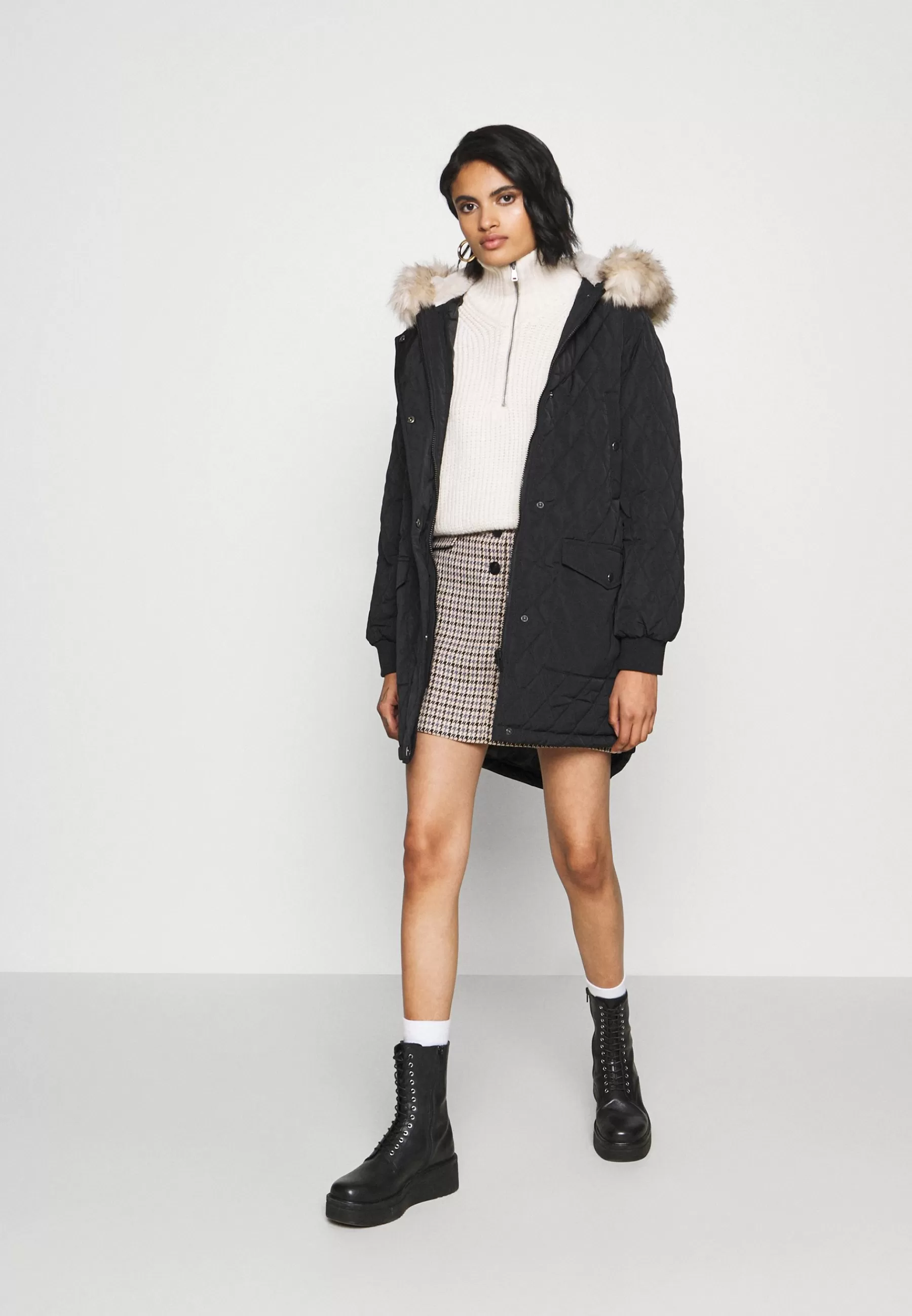 Cheap Onlseline Quilted - Parka Donna Parka