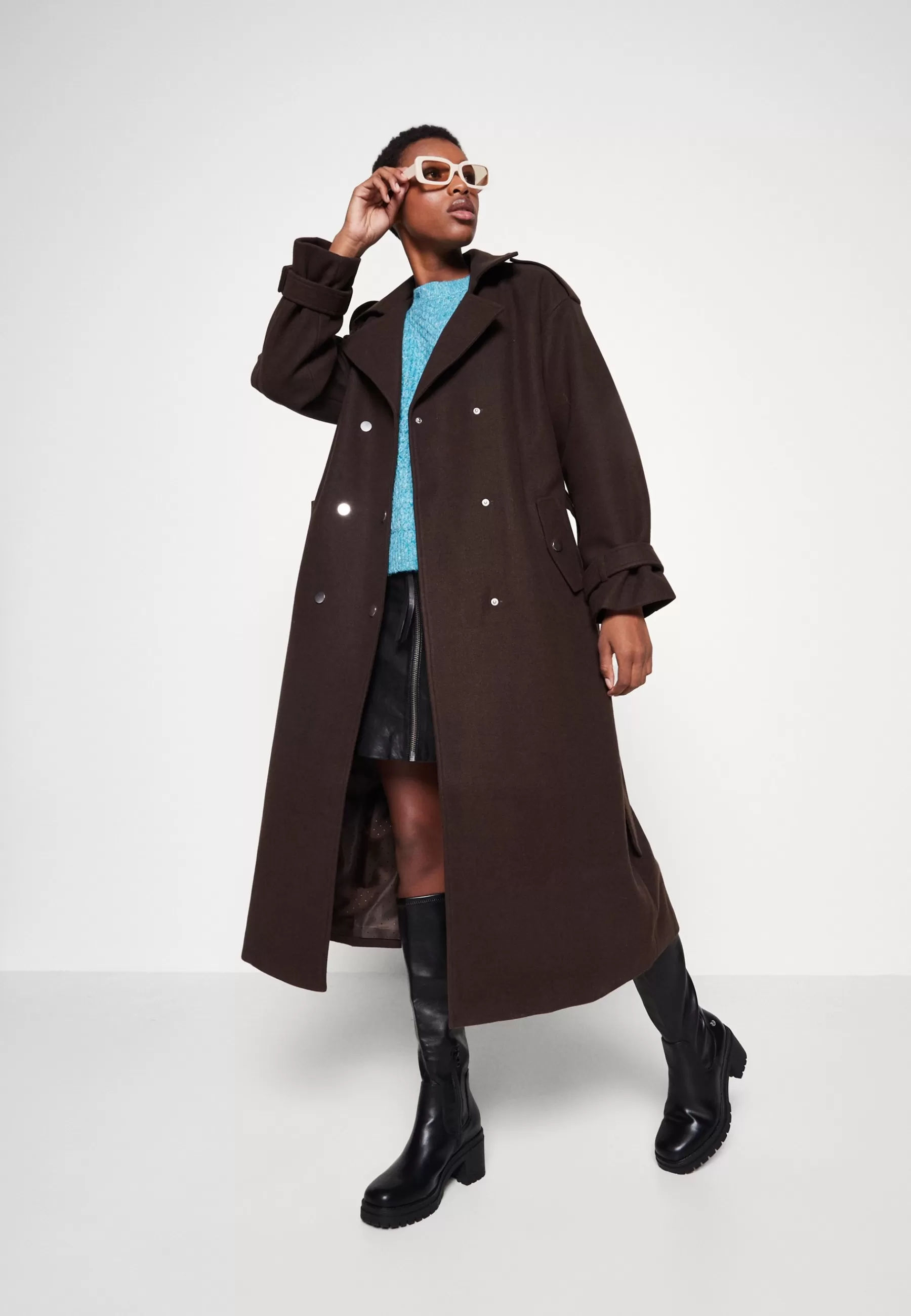 Hot Onlsepia Emma X-Long - Trench Donna Classici