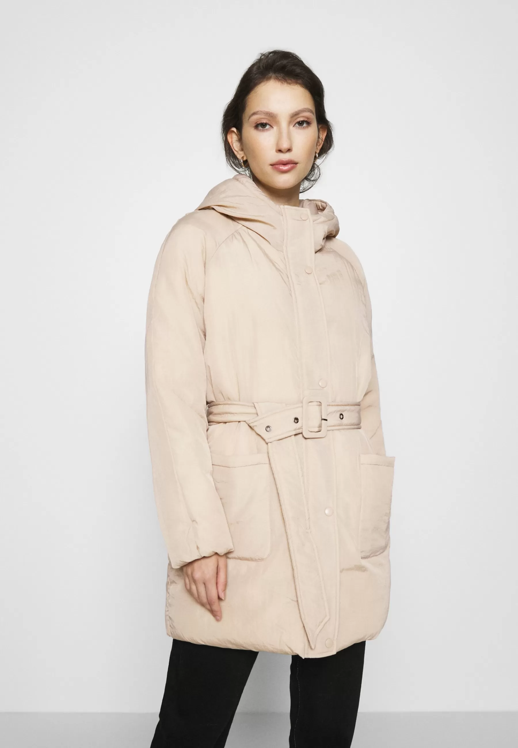 Online Onlsydney Belted Puffer - Cappotto Invernale Donna Parka