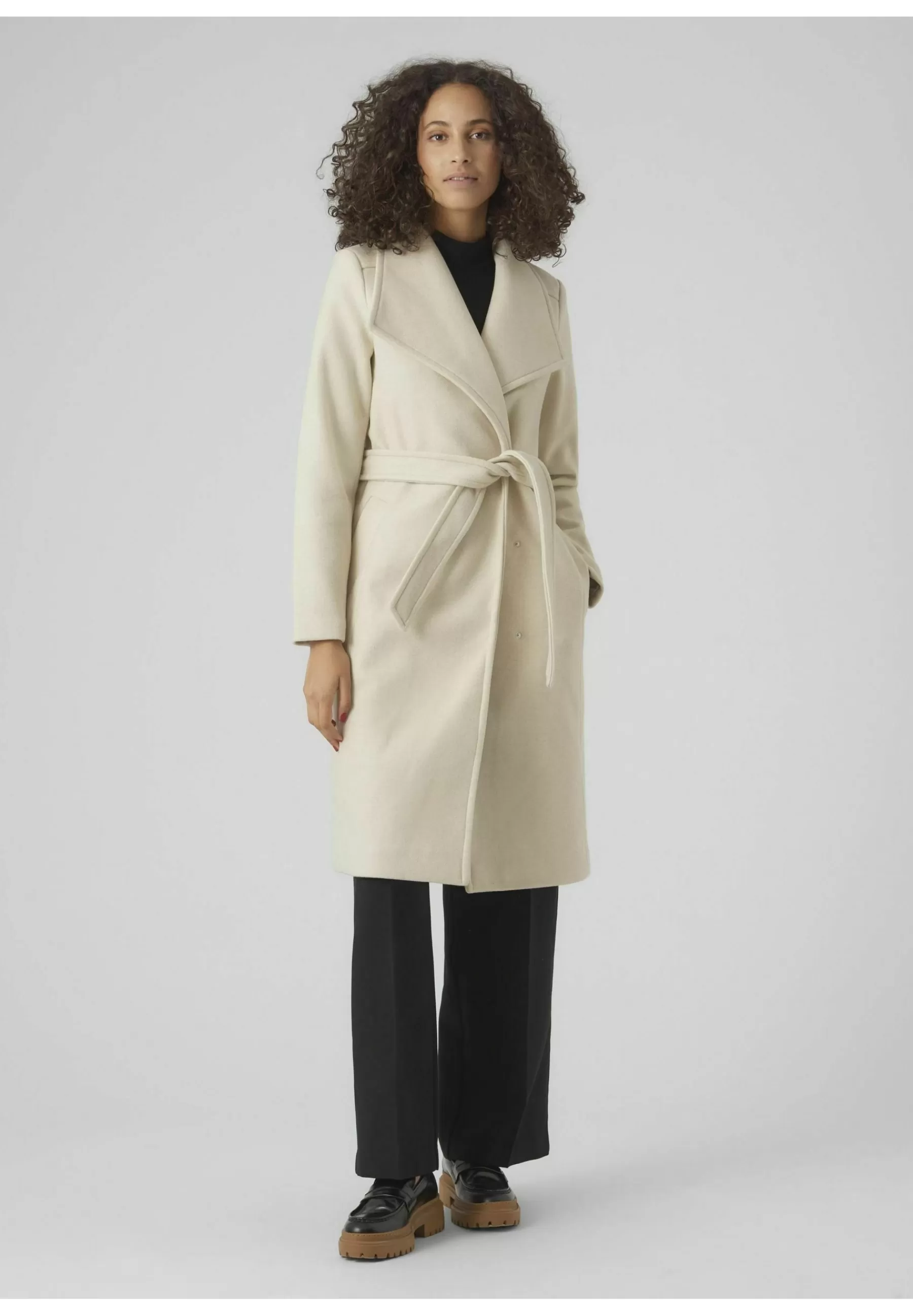 Online Paula Fie Long Noos - Cappotto Classico Donna Classici