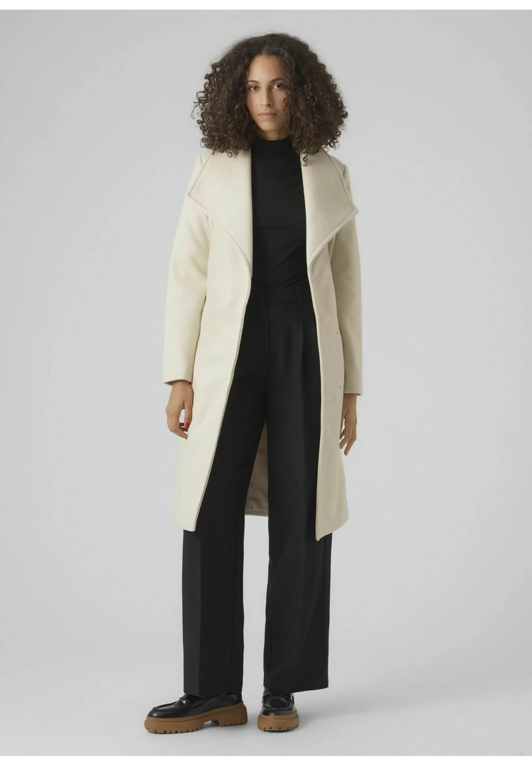 Online Paula Fie Long Noos - Cappotto Classico Donna Classici