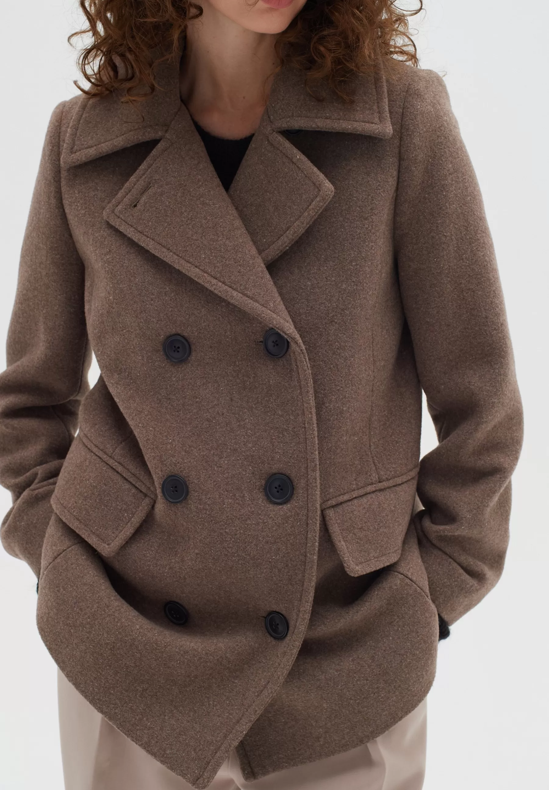 New Perryiw Sailor - Cappotto Corto Donna Classici