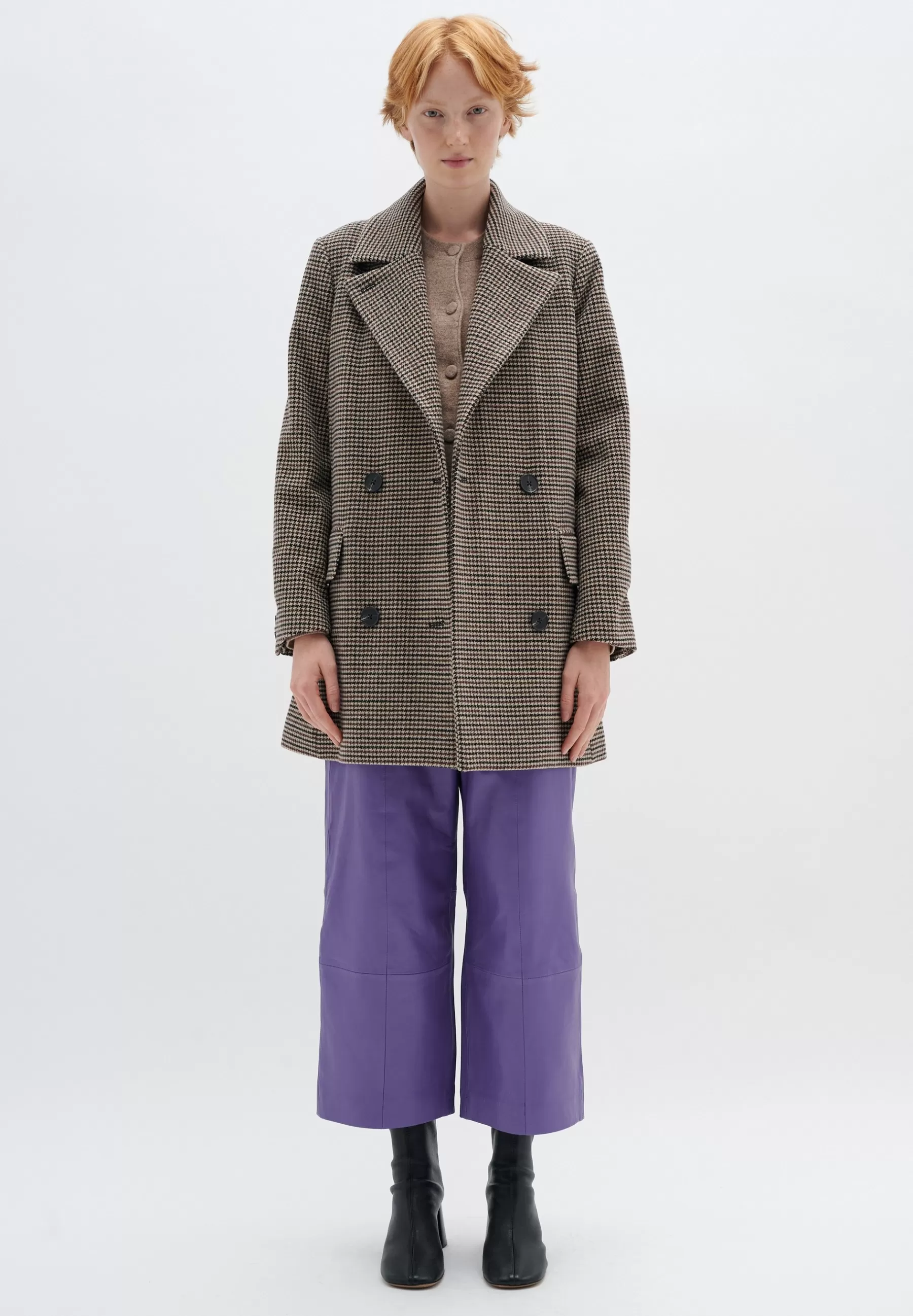 Fashion Peytoniw - Cappotto Corto Donna Classici