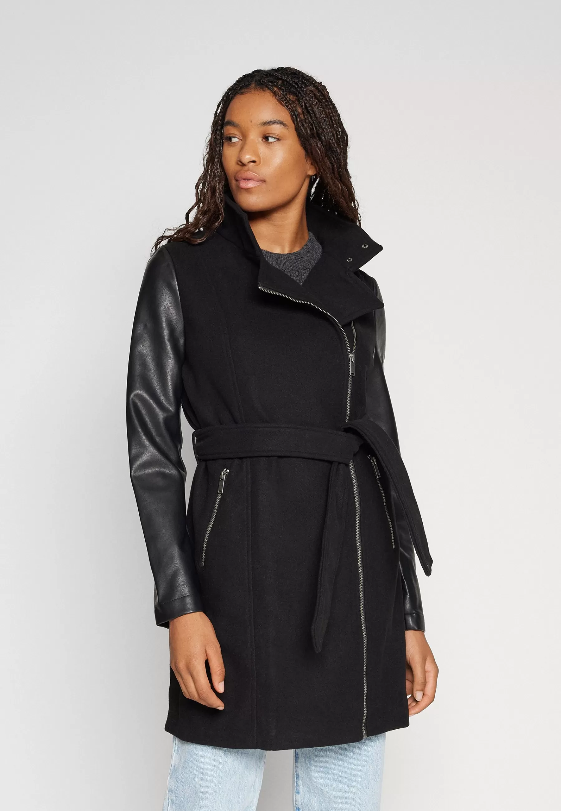 Fashion Pop Nina Zip Jacket - Cappotto Classico Donna Classici