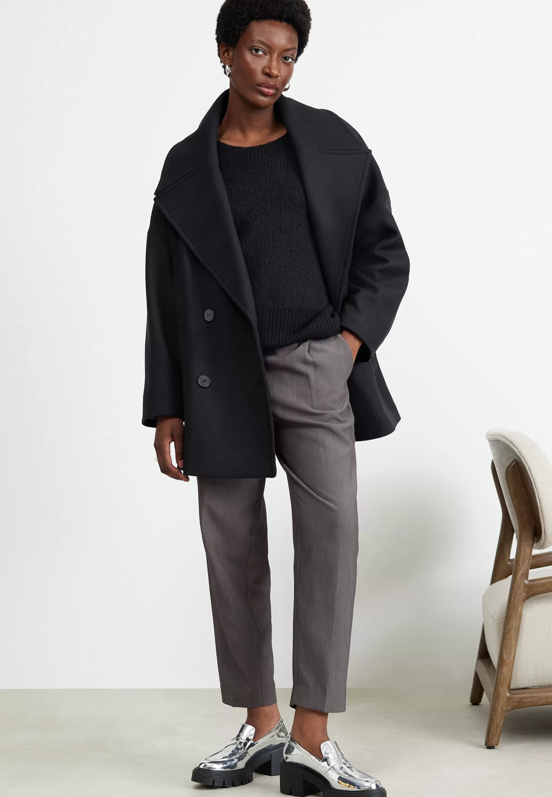 New Runcom - Cappotto Classico Donna Classici