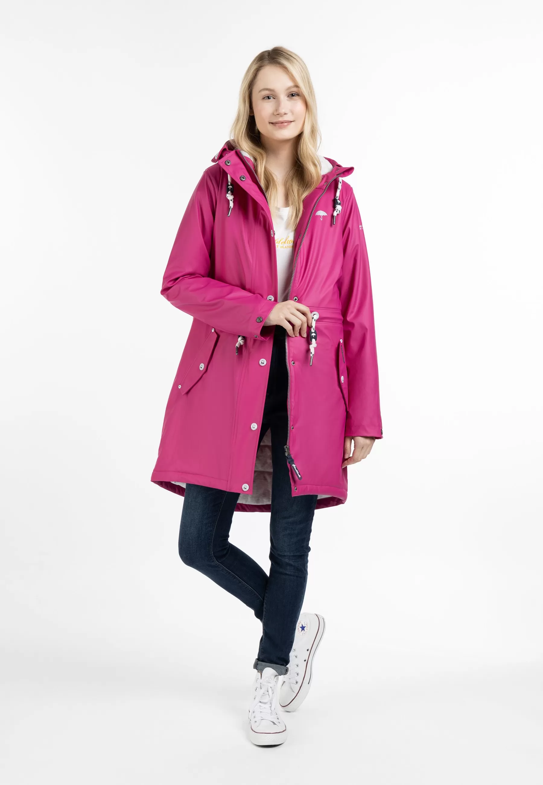 Discount Regenmantel Mit Wattierung Stormcloud - Cappotto Invernale Donna Parka