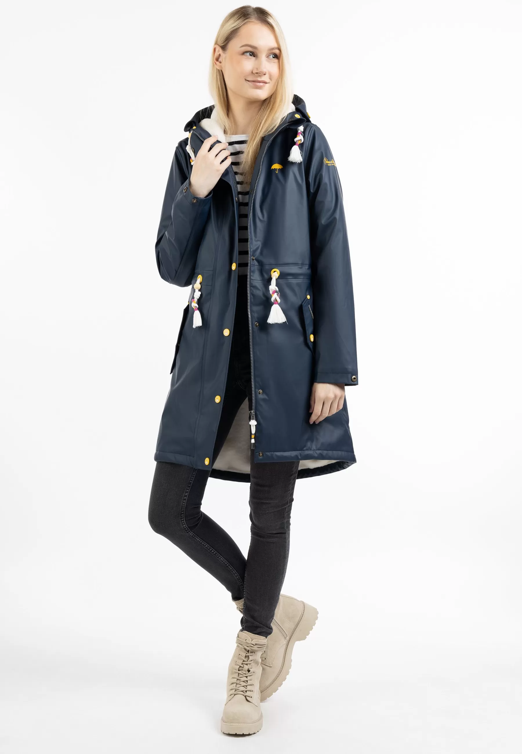 Discount Regenmantel Mit Webpelzfutter Keyti - Parka Donna Parka