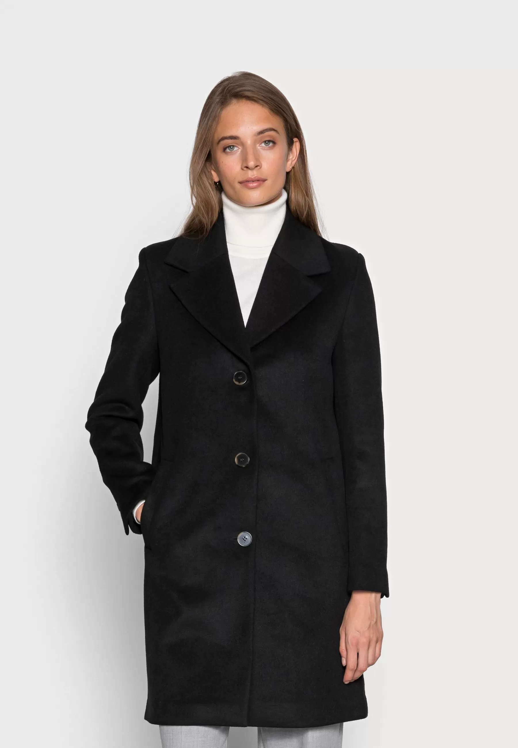 Store Slfnew Sasja Coat - Cappotto Corto Donna Classici