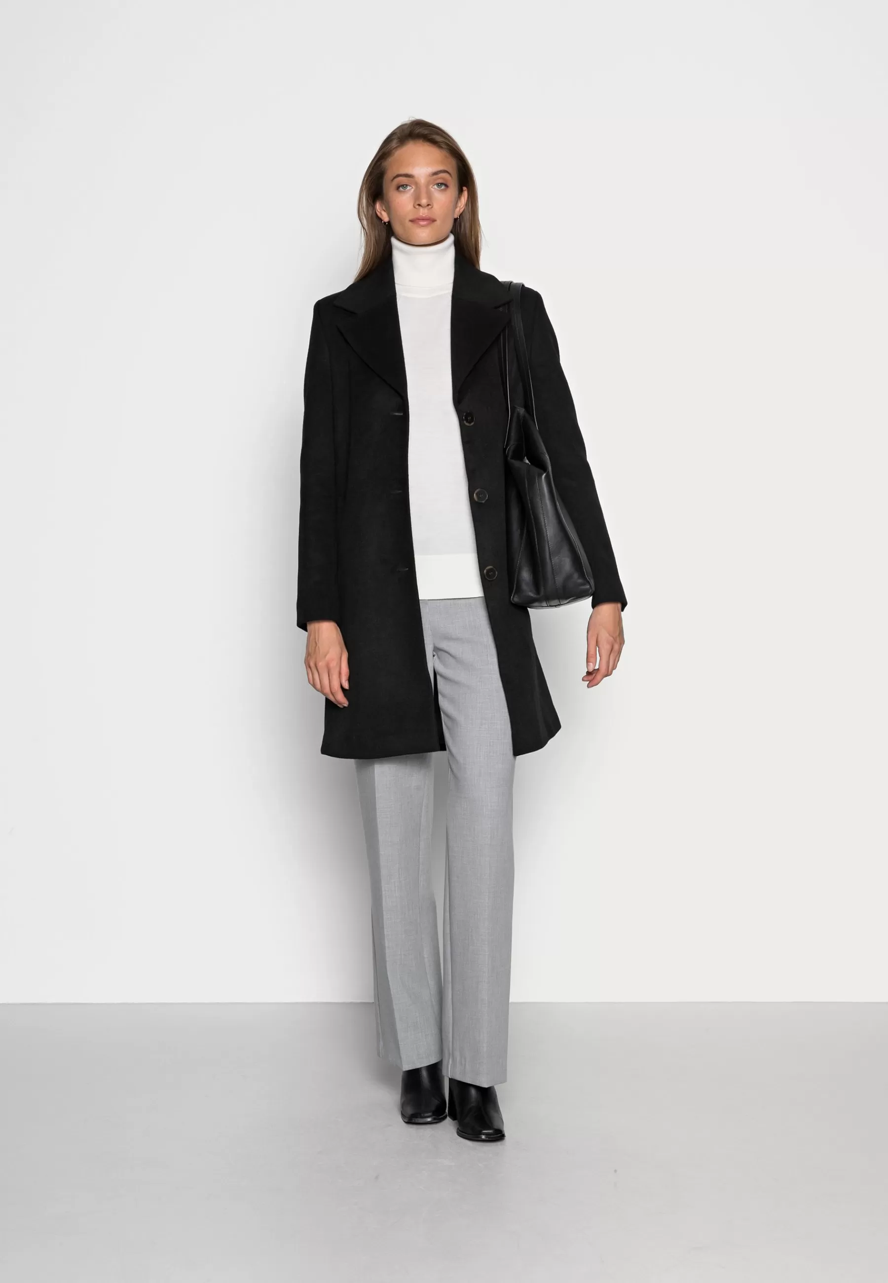 Store Slfnew Sasja Coat - Cappotto Corto Donna Classici