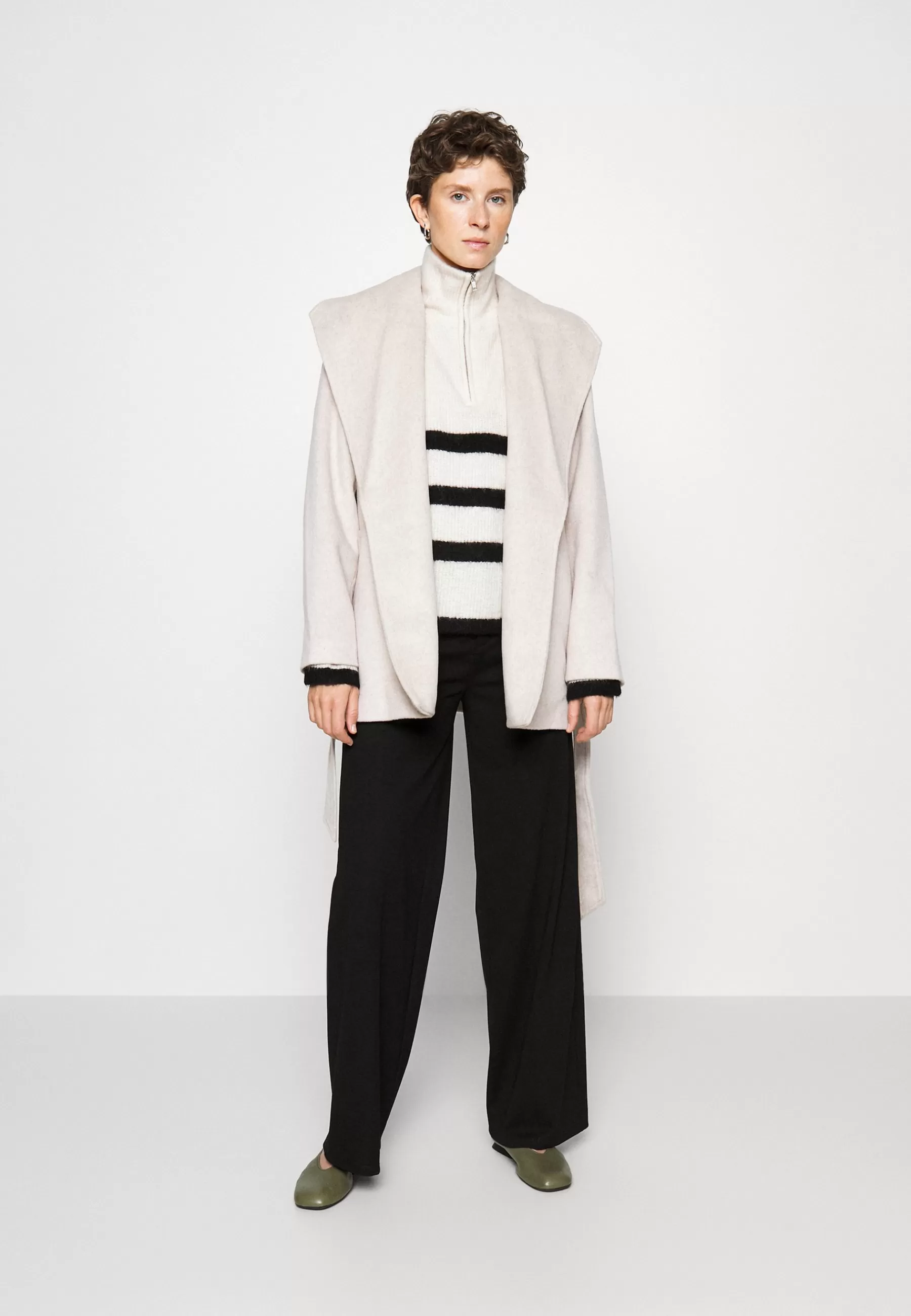 Online Slfrosa Short Wool Coat B - Cappotto Classico Donna Classici