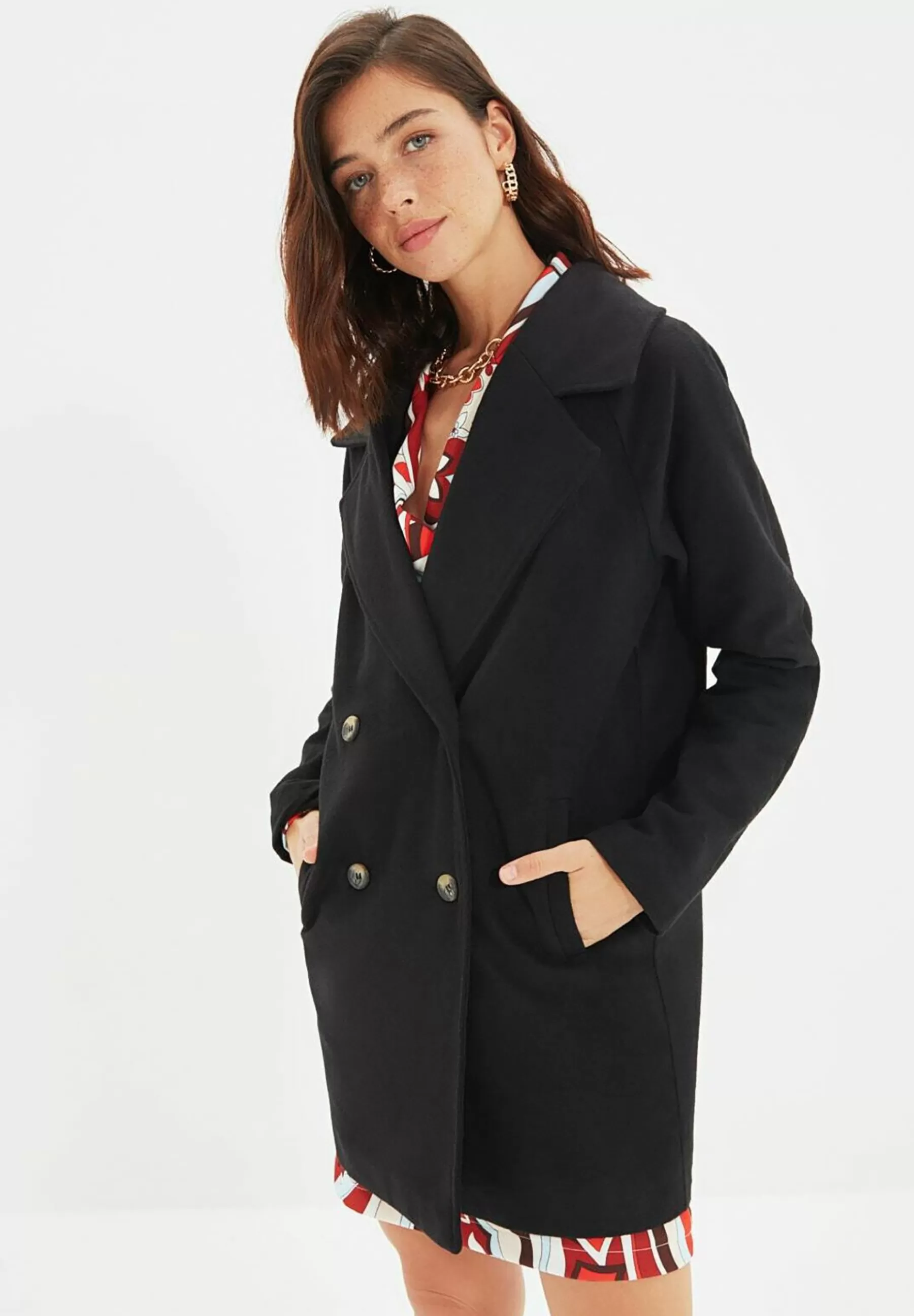 Flash Sale Twoaw21Kb0017/Tas - Cappotto Corto Donna Classici