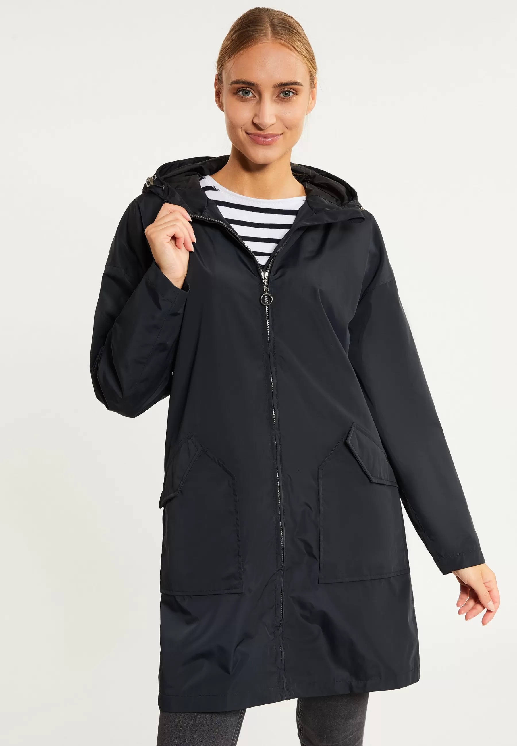 New Ubergangs - Recyceltes Material Bridgeport - Parka Donna Parka