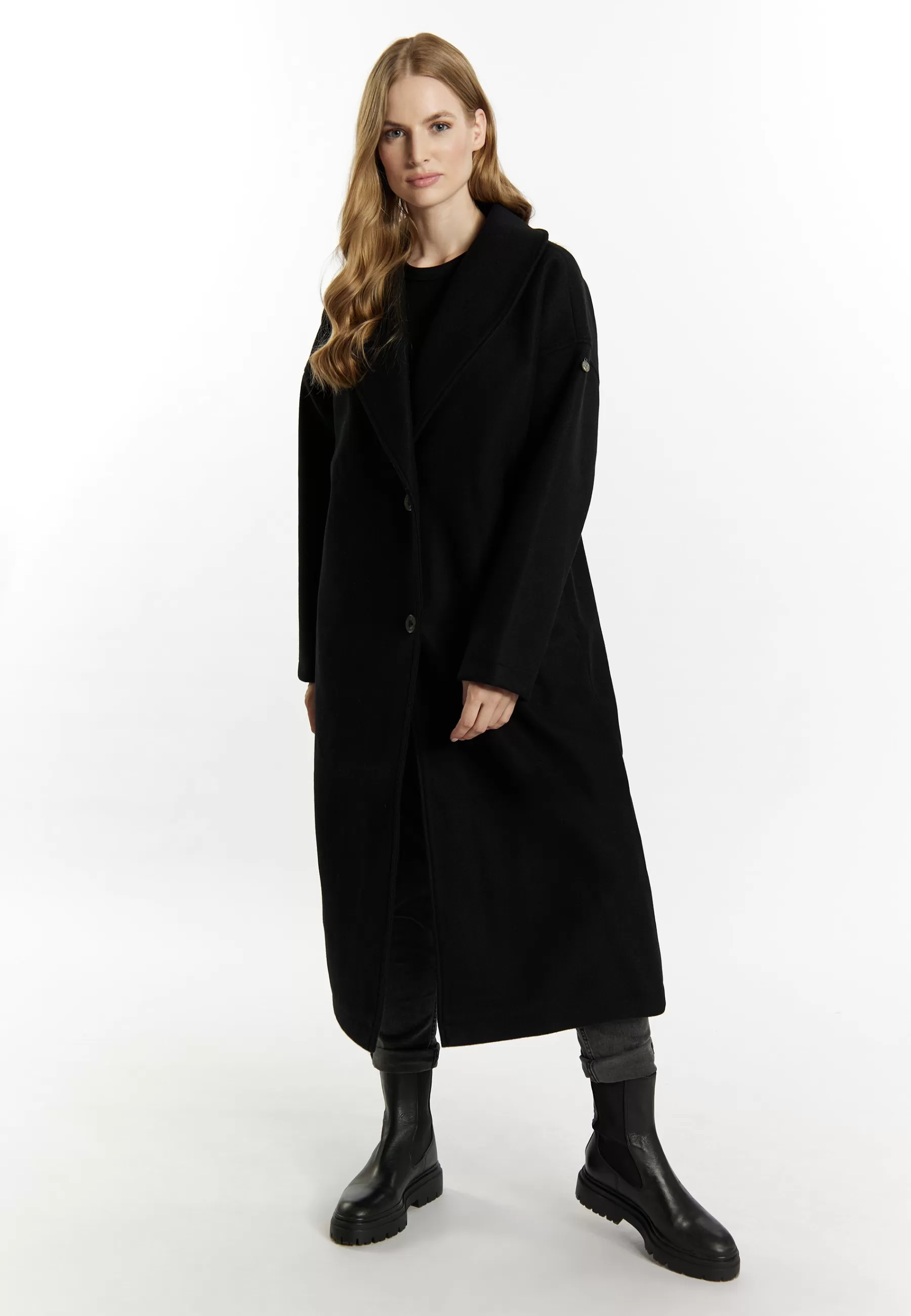 Fashion Ubergangs In Optik Incus - Cappotto Classico Donna Classici
