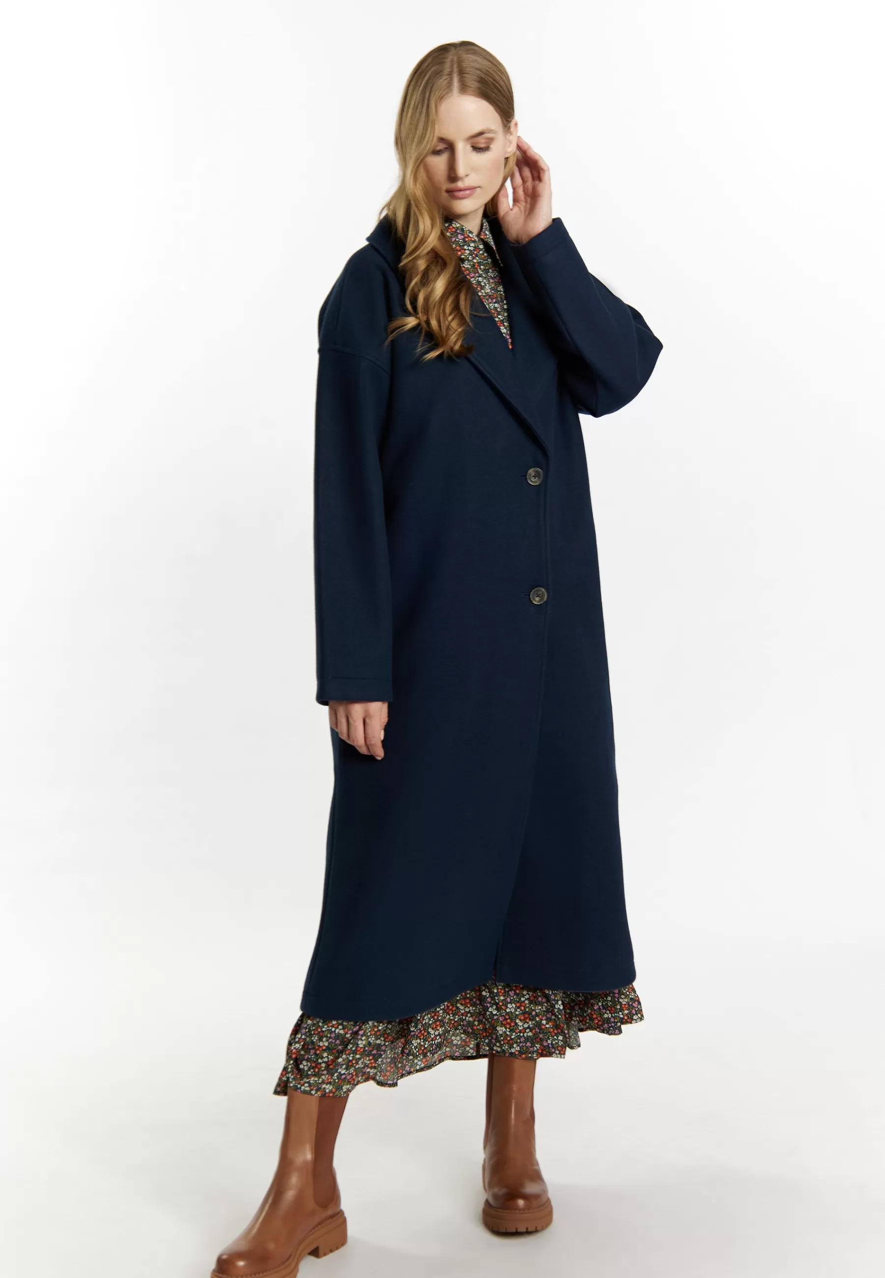 Store Ubergangs In Optik Incus - Cappotto Classico Donna Classici