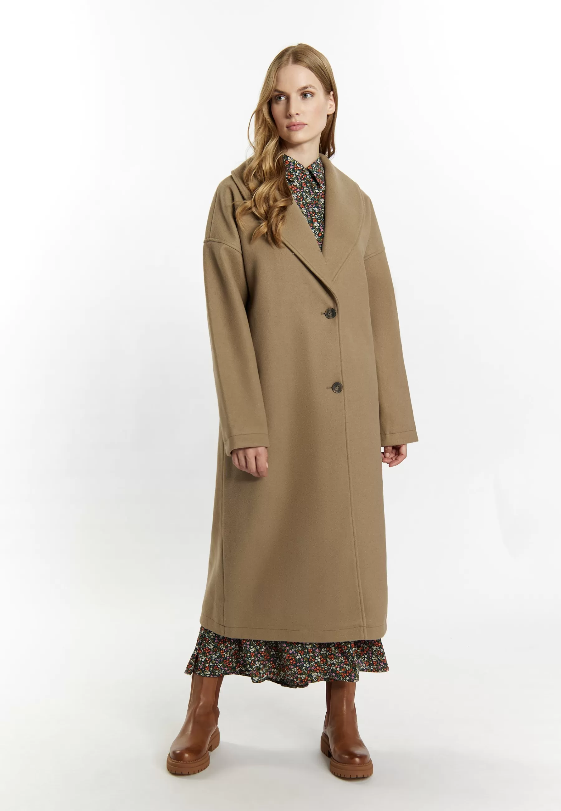 Shop Ubergangs In Optik Incus - Cappotto Classico Donna Classici