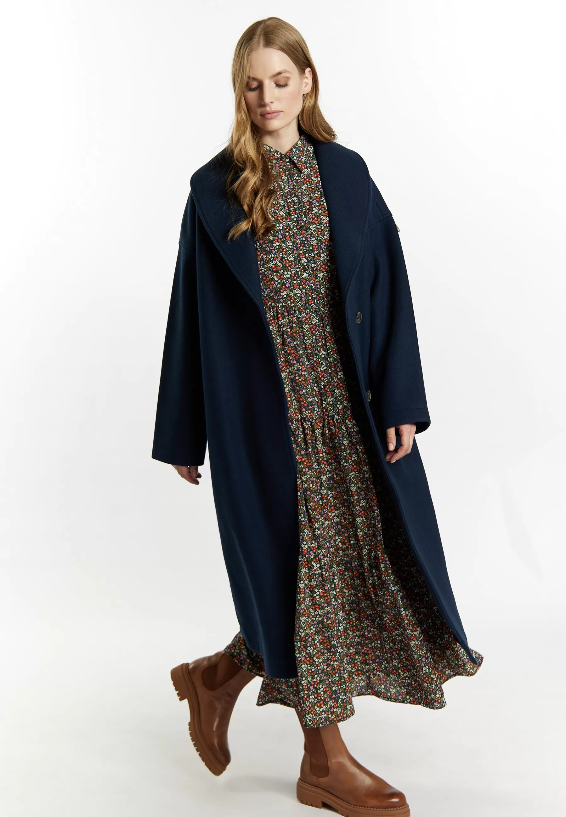 Store Ubergangs In Optik Incus - Cappotto Classico Donna Classici