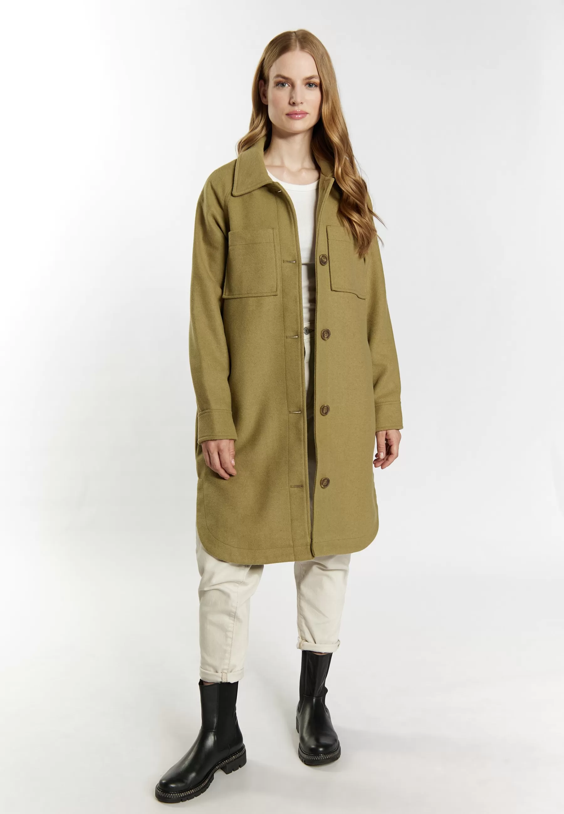Shop Ubergangsaus Gemisch Altiplano - Cappotto Classico Donna Classici