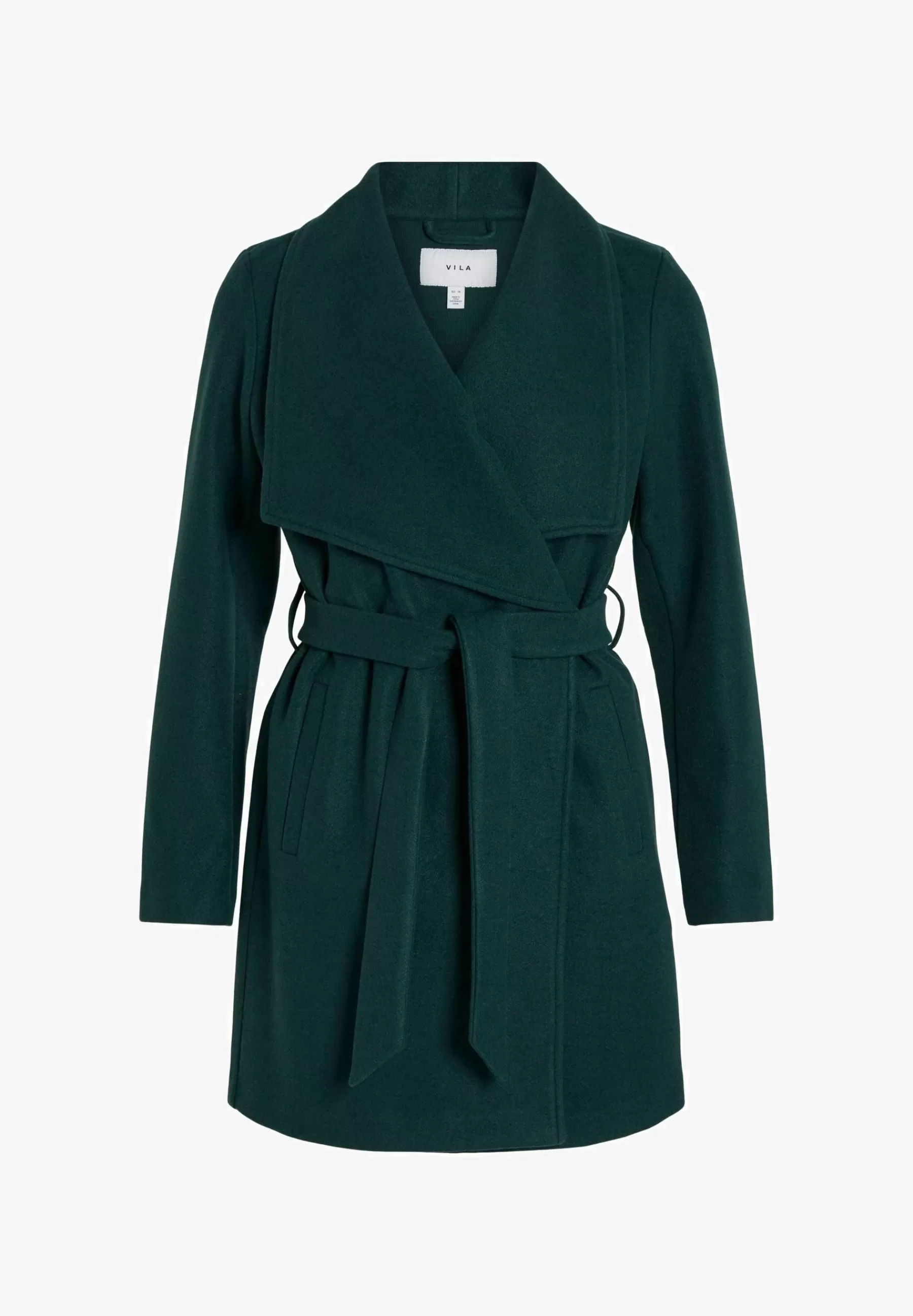 Fashion Vicooley Collar Belt Noos - Cappotto Corto Donna Classici