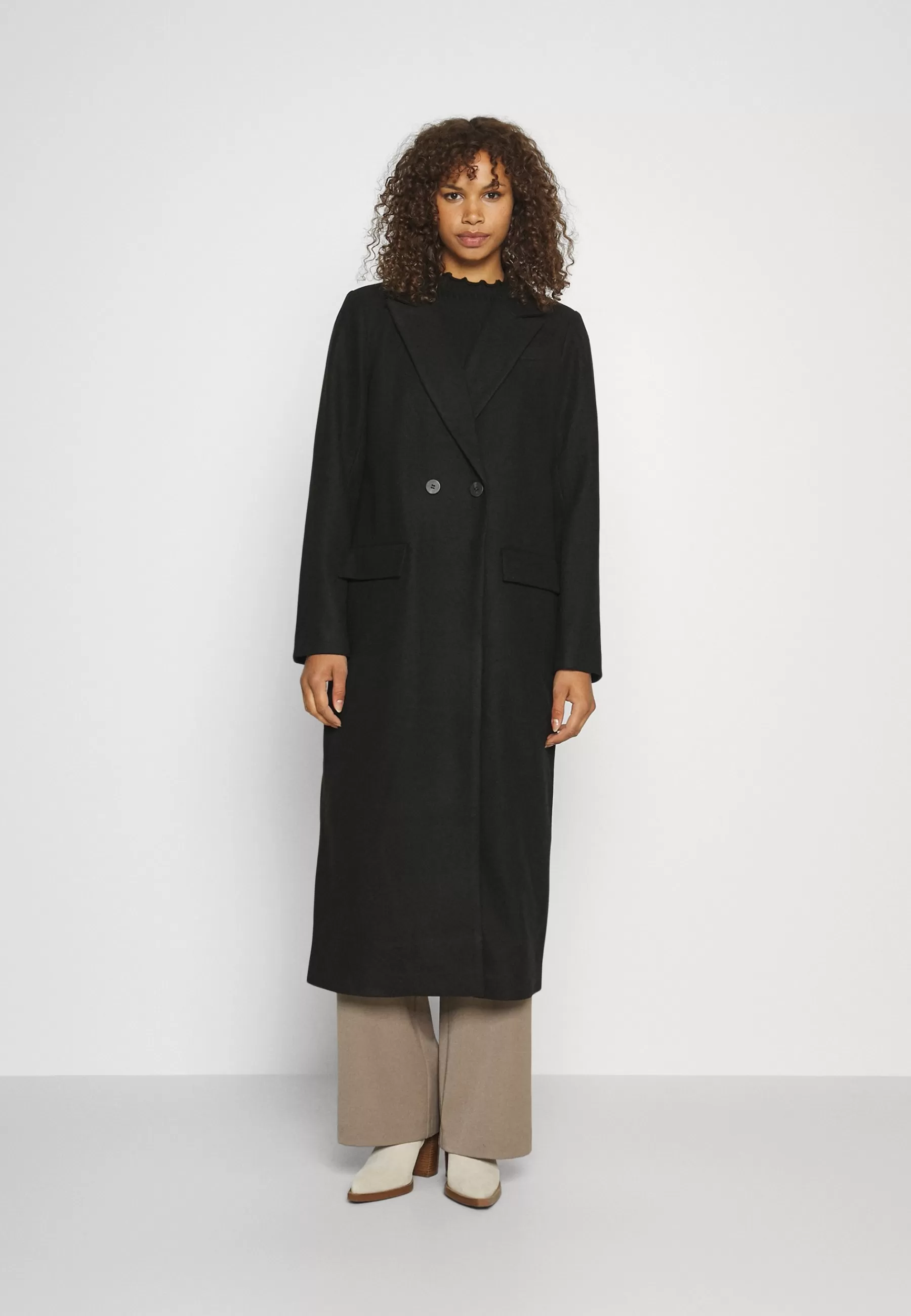 Best Vimano Maxi Coat - Cappotto Classico Donna Classici