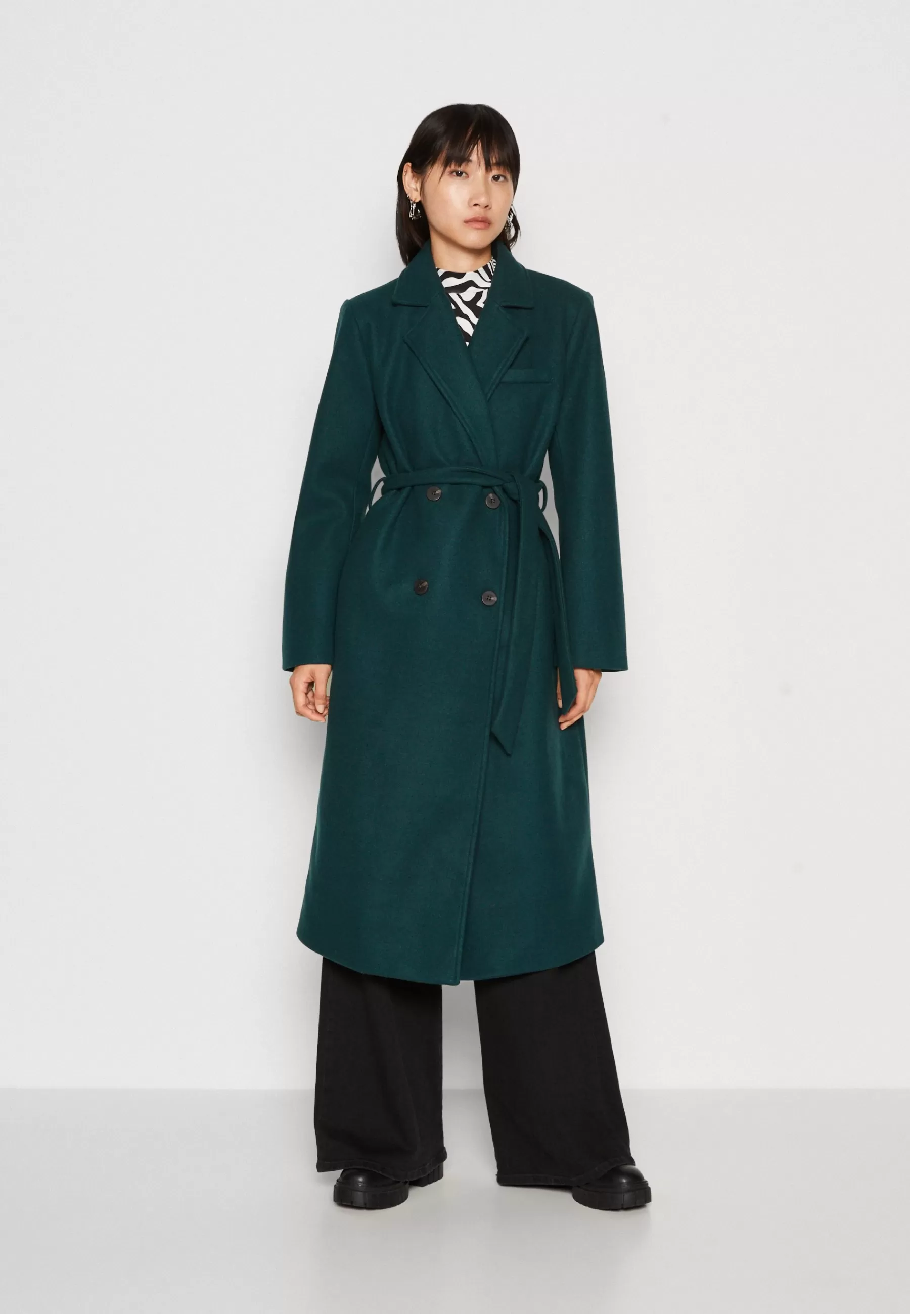 Flash Sale Vimano Maxi Tie Belted Coat - Cappotto Classico Donna Classici