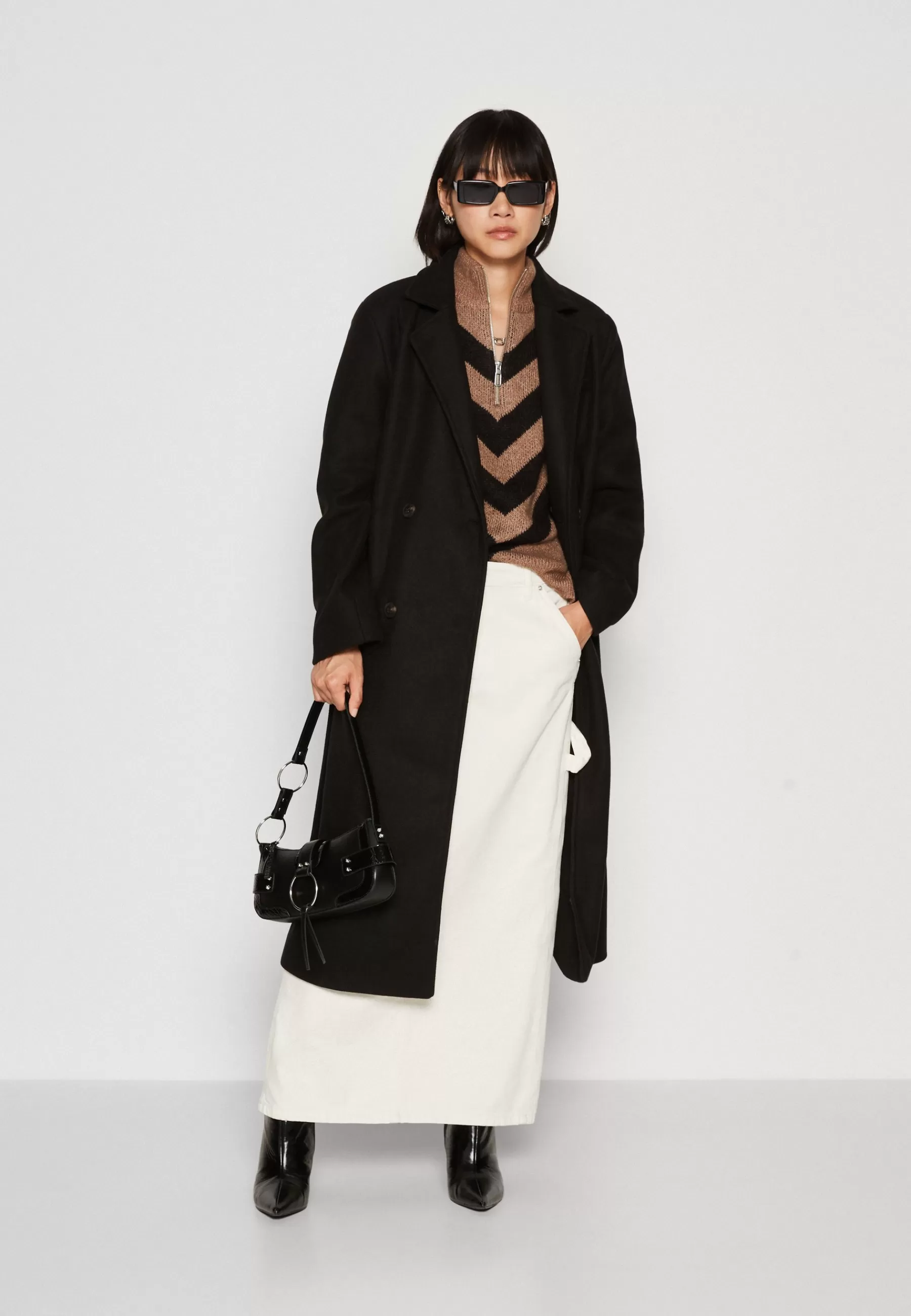 Cheap Vimano Maxi Tie Belted Coat - Cappotto Classico Donna Classici