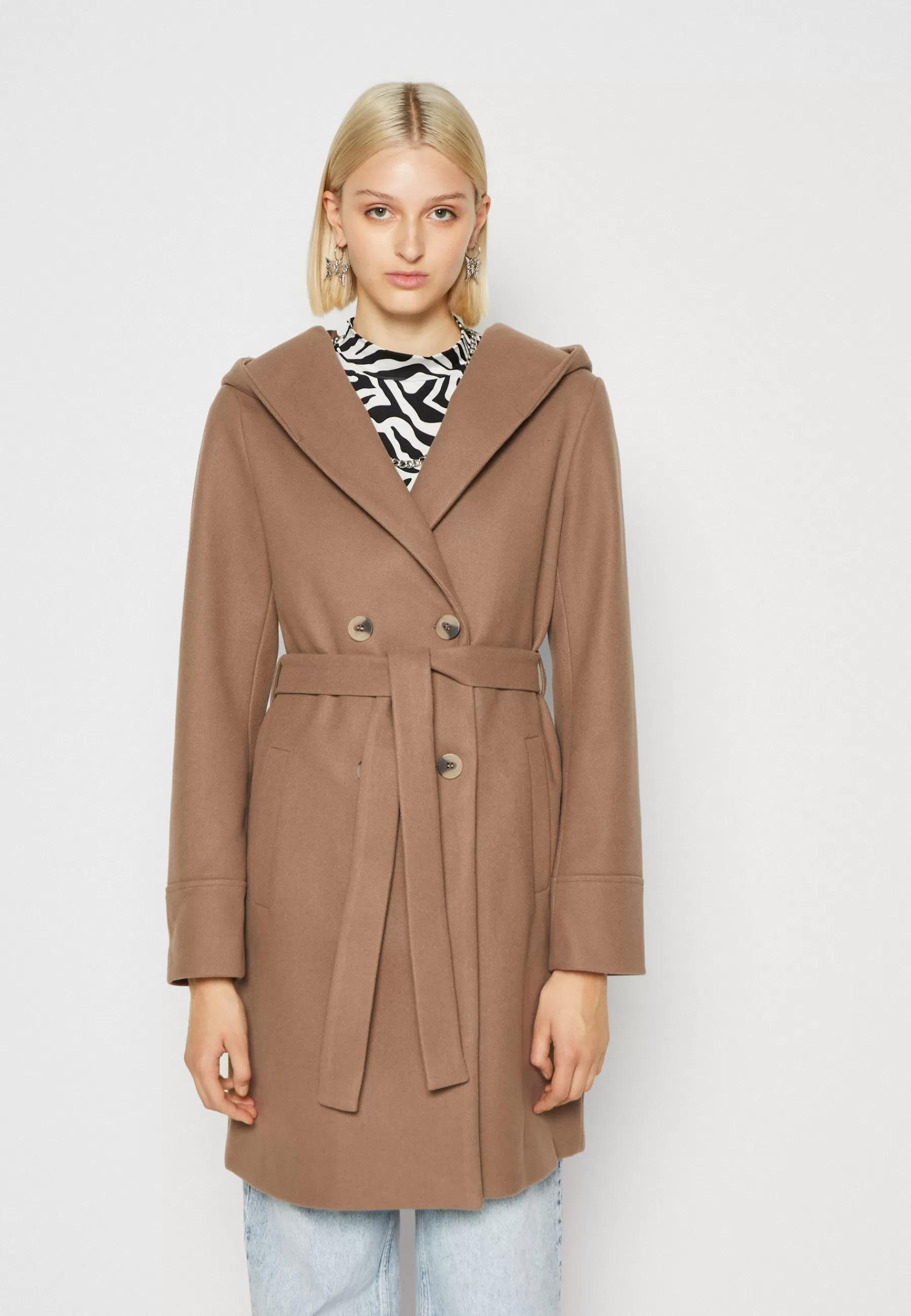 Store Vipoko Hooded Coat - Cappotto Classico Donna Classici