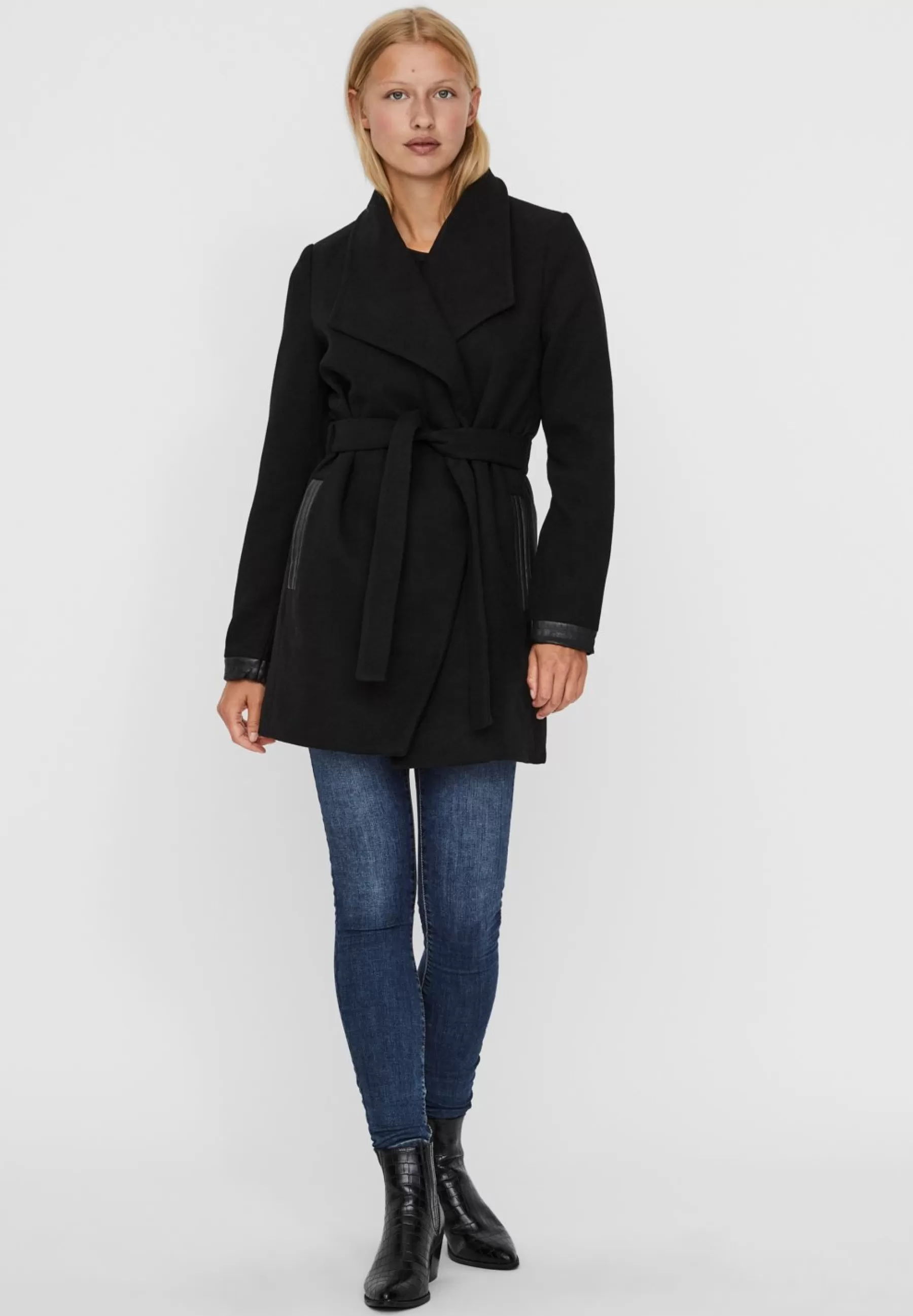 Hot Vmcalasissel Jacket - Cappotto Corto Donna Classici