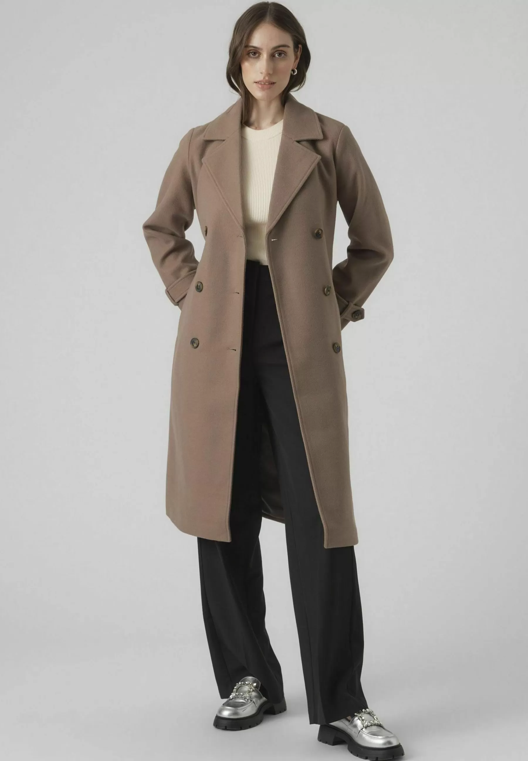 Fashion Vmfortunevega - Cappotto Classico Donna Classici