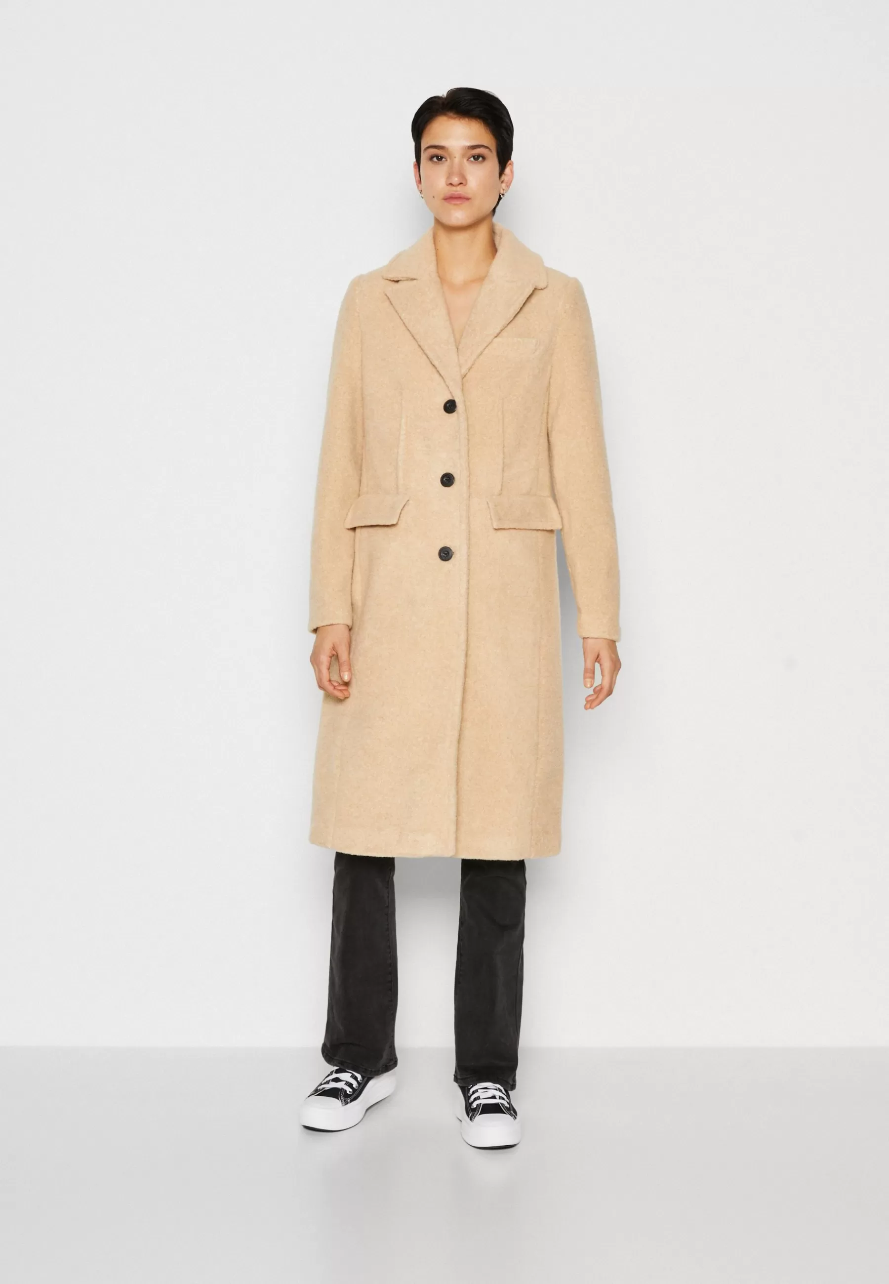 Best Vmfrisco Long Coat - Cappotto Classico Donna Classici