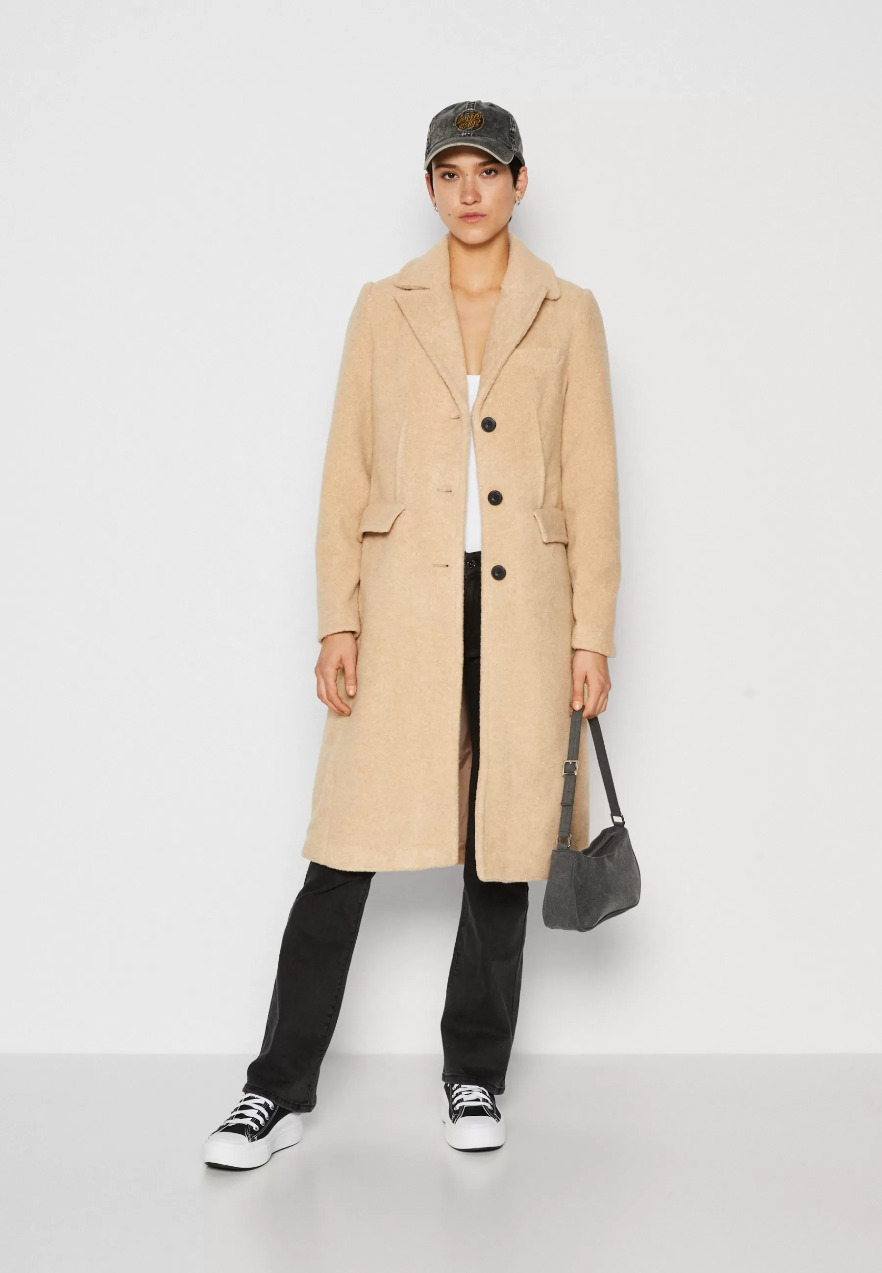Best Vmfrisco Long Coat - Cappotto Classico Donna Classici