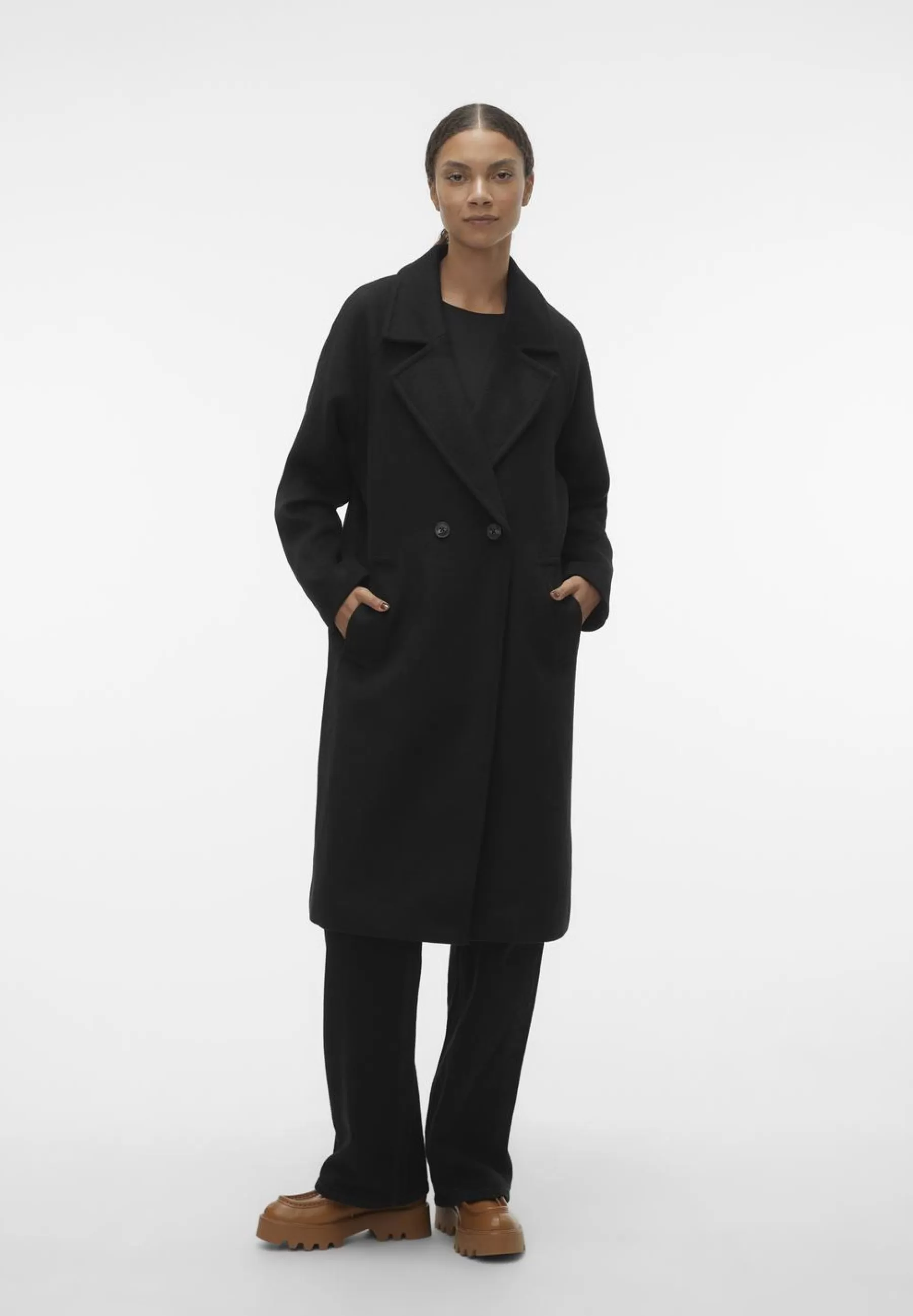 Best Sale Vmhazel Long Coat - Cappotto Classico Donna Classici