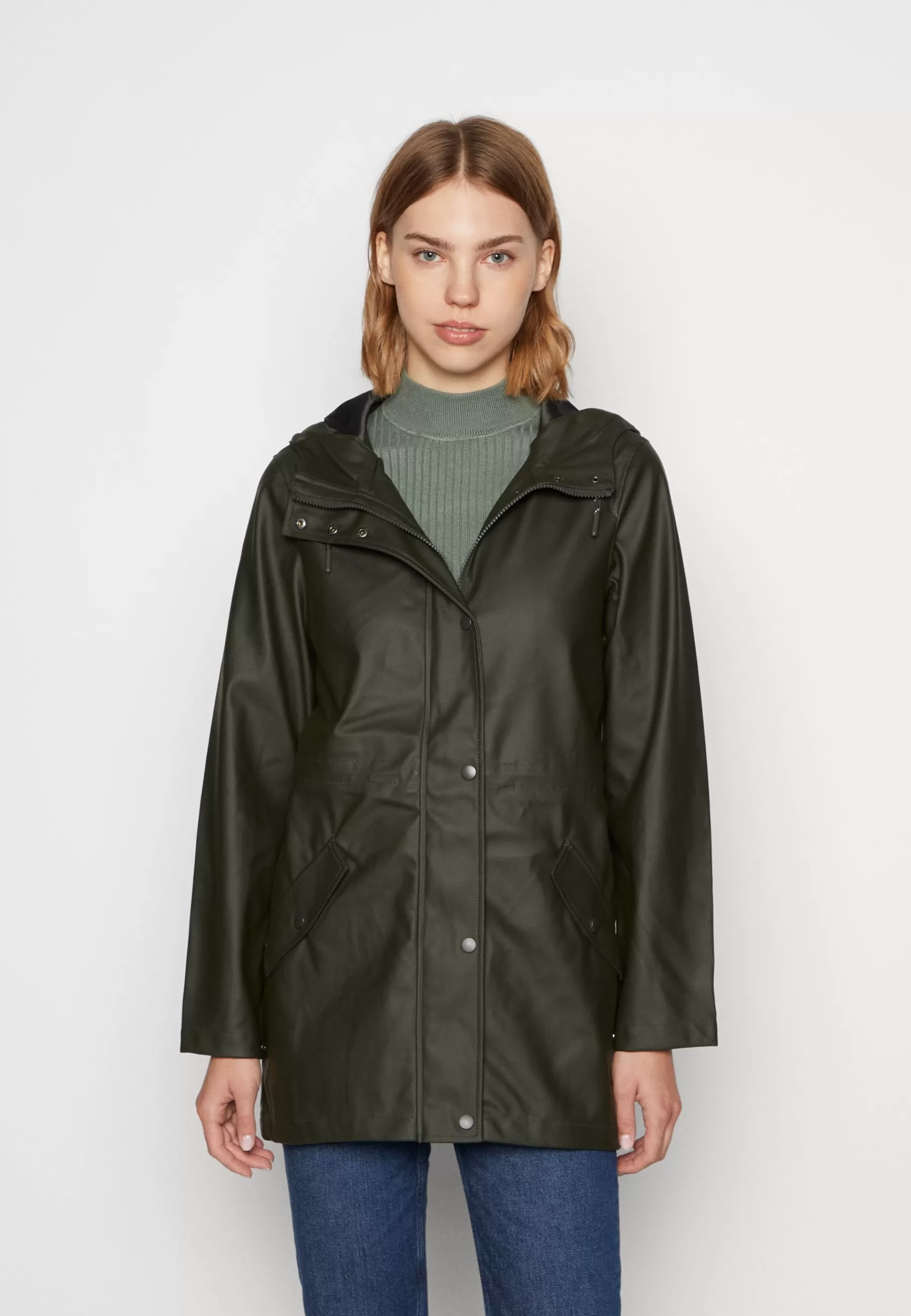 Cheap Vmmalou Coated Noos - Parka Donna Parka