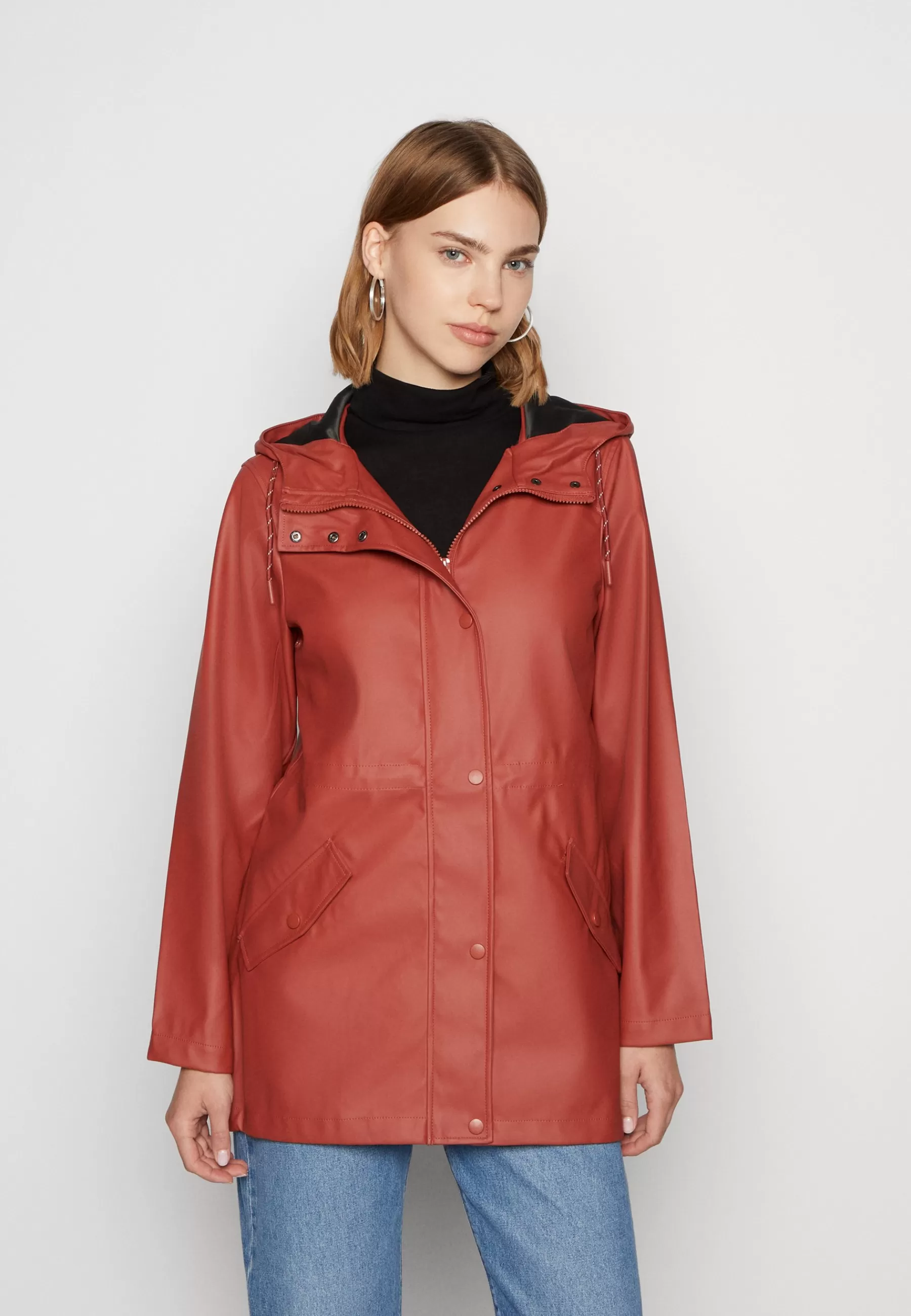 New Vmmalou Coated Noos - Parka Donna Parka