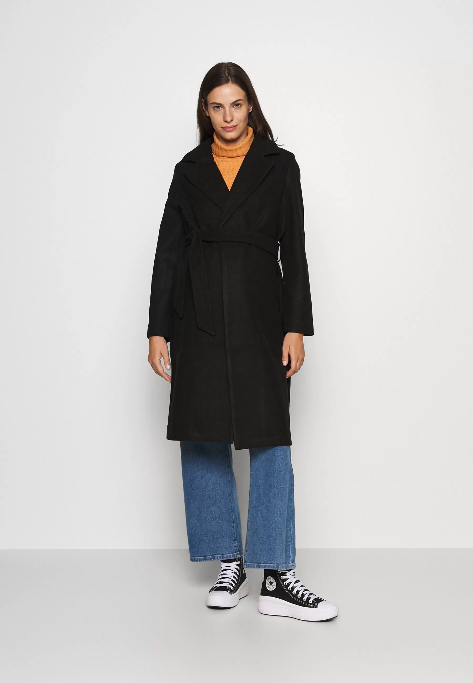 New Vmmfortuneaya Long Coat - Cappotto Classico Donna Classici