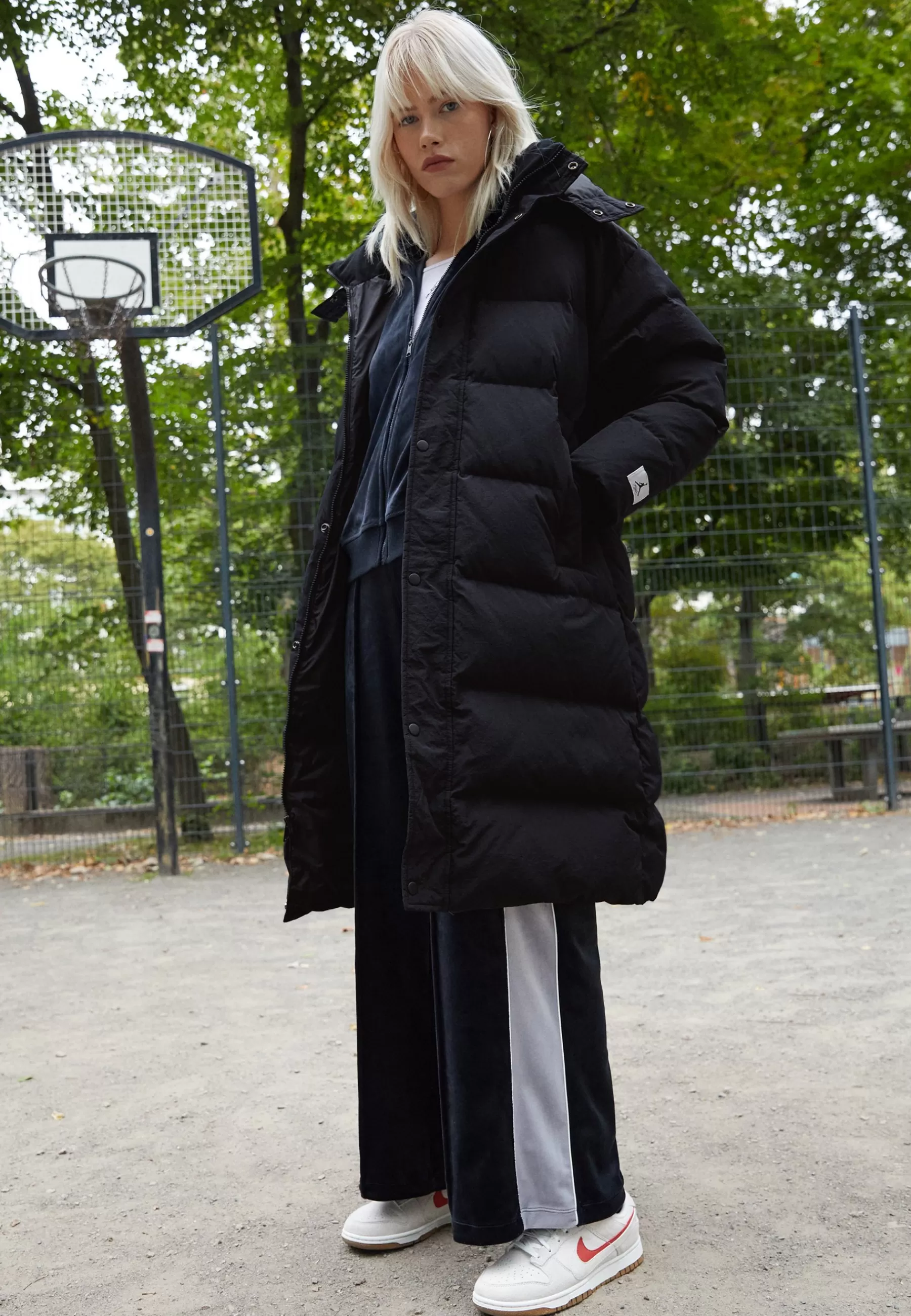 New W J Down Parka - Piumino Donna Piumini Lunghi
