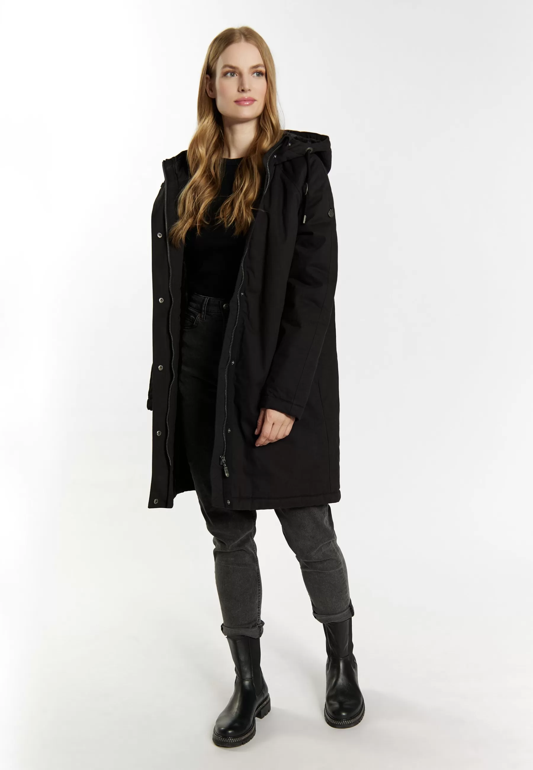 Fashion Wattierter Mit-Altipl - Cappotto Invernale Donna Parka